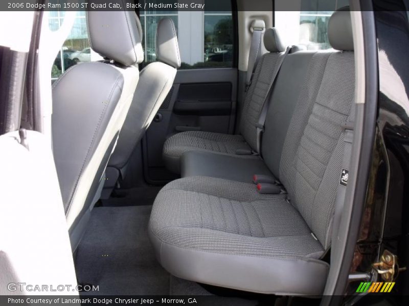 Black / Medium Slate Gray 2006 Dodge Ram 1500 ST Quad Cab