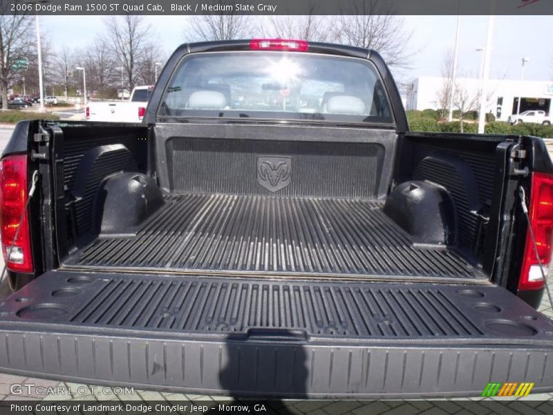 Black / Medium Slate Gray 2006 Dodge Ram 1500 ST Quad Cab