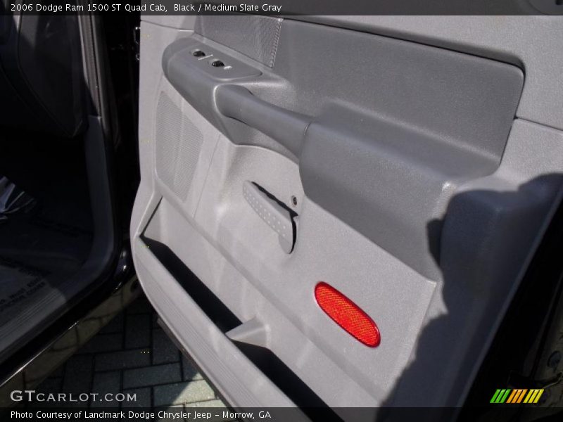 Black / Medium Slate Gray 2006 Dodge Ram 1500 ST Quad Cab
