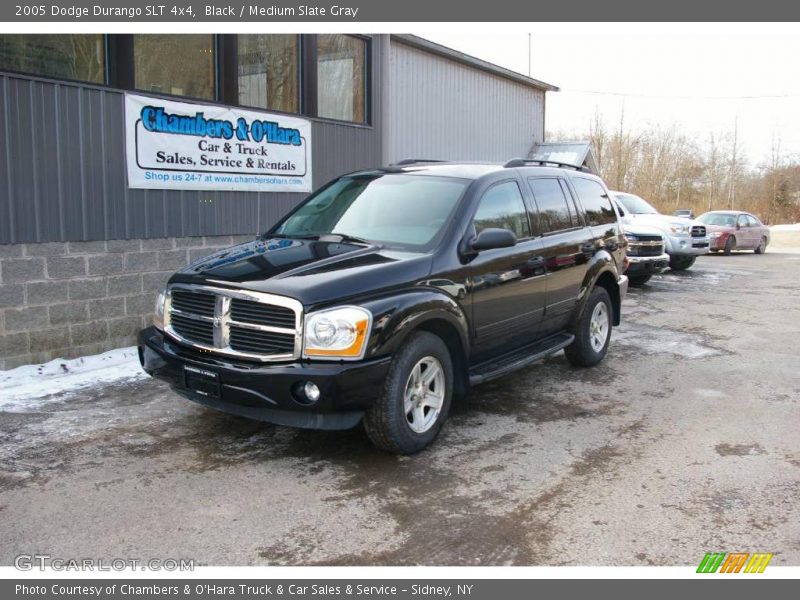 Black / Medium Slate Gray 2005 Dodge Durango SLT 4x4