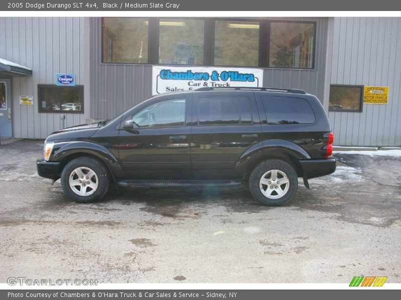 Black / Medium Slate Gray 2005 Dodge Durango SLT 4x4