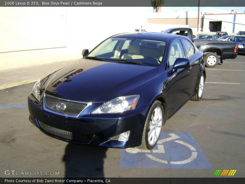 Blue Onyx Pearl / Cashmere Beige 2006 Lexus IS 350
