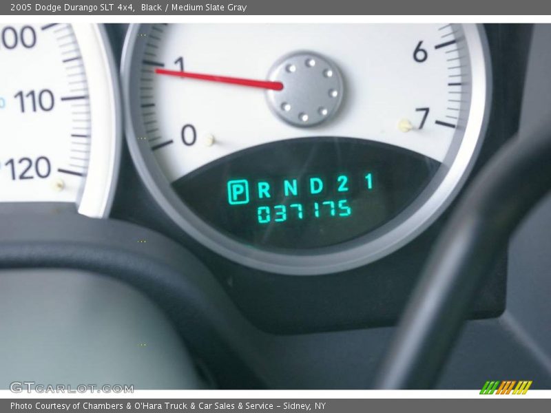 Black / Medium Slate Gray 2005 Dodge Durango SLT 4x4