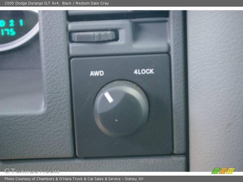 Black / Medium Slate Gray 2005 Dodge Durango SLT 4x4