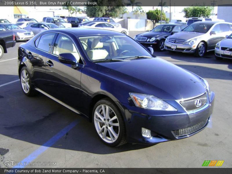 Blue Onyx Pearl / Cashmere Beige 2006 Lexus IS 350
