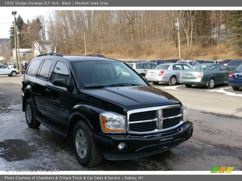 Black / Medium Slate Gray 2005 Dodge Durango SLT 4x4