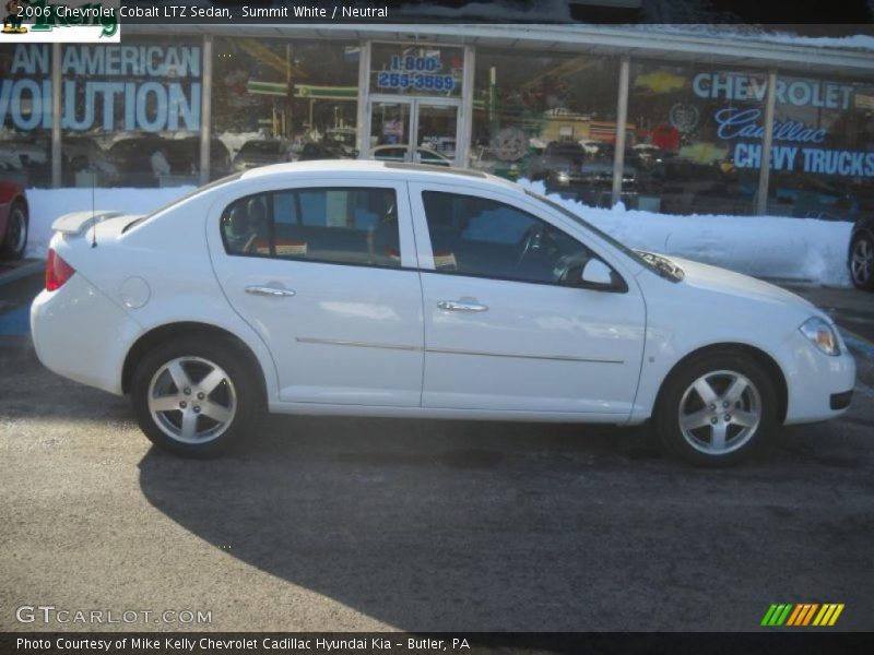 Summit White / Neutral 2006 Chevrolet Cobalt LTZ Sedan