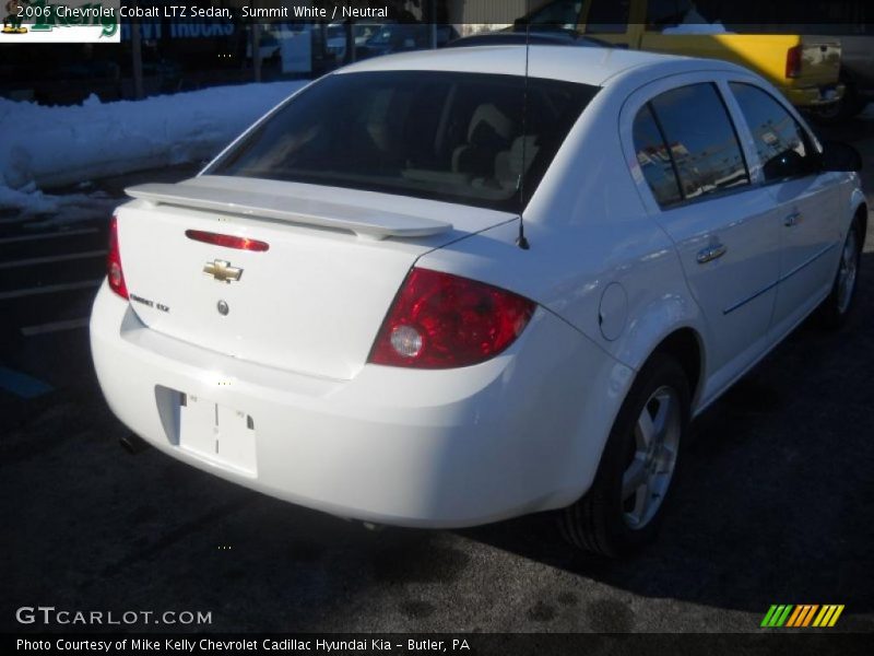 Summit White / Neutral 2006 Chevrolet Cobalt LTZ Sedan