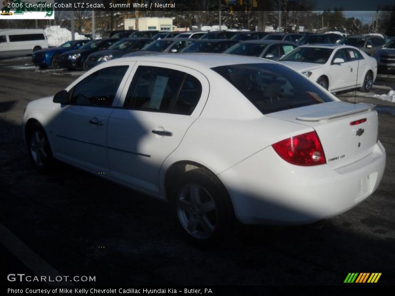 Summit White / Neutral 2006 Chevrolet Cobalt LTZ Sedan