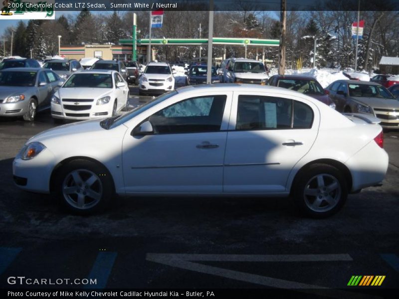 Summit White / Neutral 2006 Chevrolet Cobalt LTZ Sedan