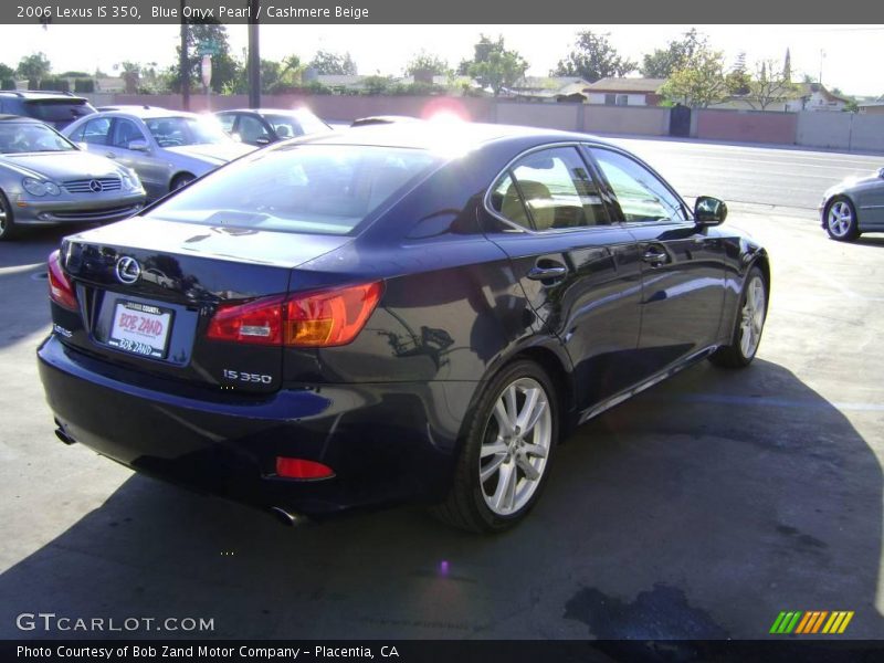 Blue Onyx Pearl / Cashmere Beige 2006 Lexus IS 350