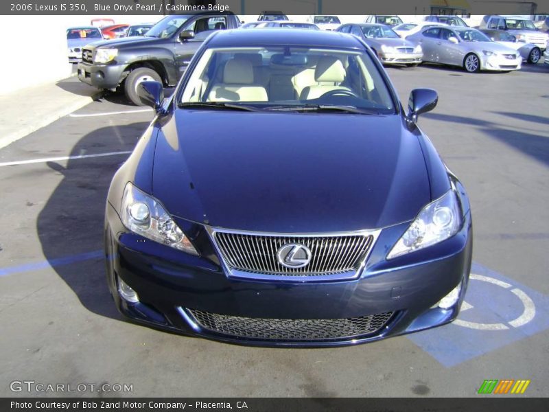 Blue Onyx Pearl / Cashmere Beige 2006 Lexus IS 350