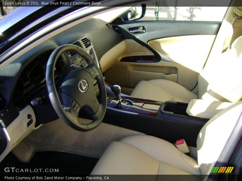 Blue Onyx Pearl / Cashmere Beige 2006 Lexus IS 350