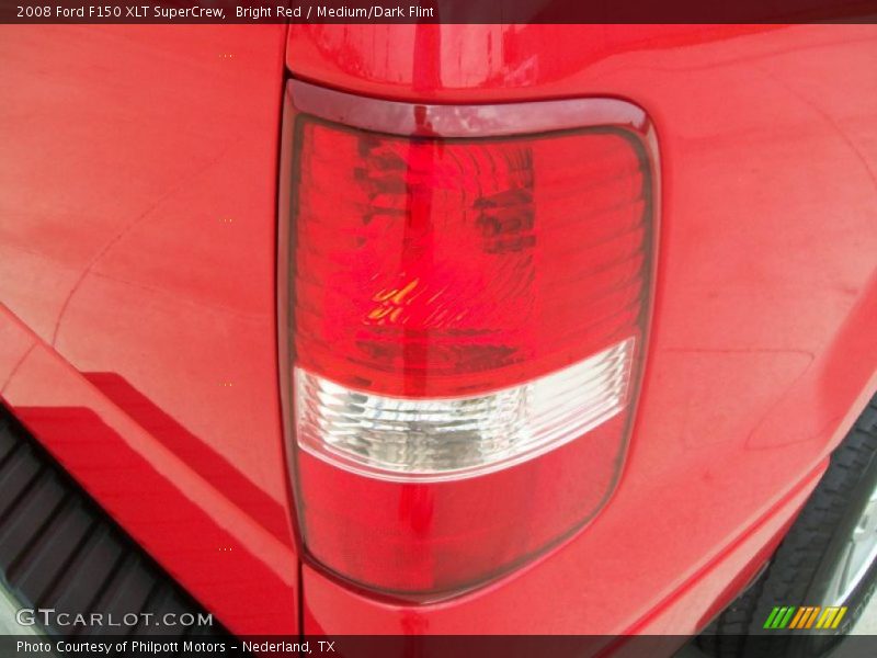 Bright Red / Medium/Dark Flint 2008 Ford F150 XLT SuperCrew