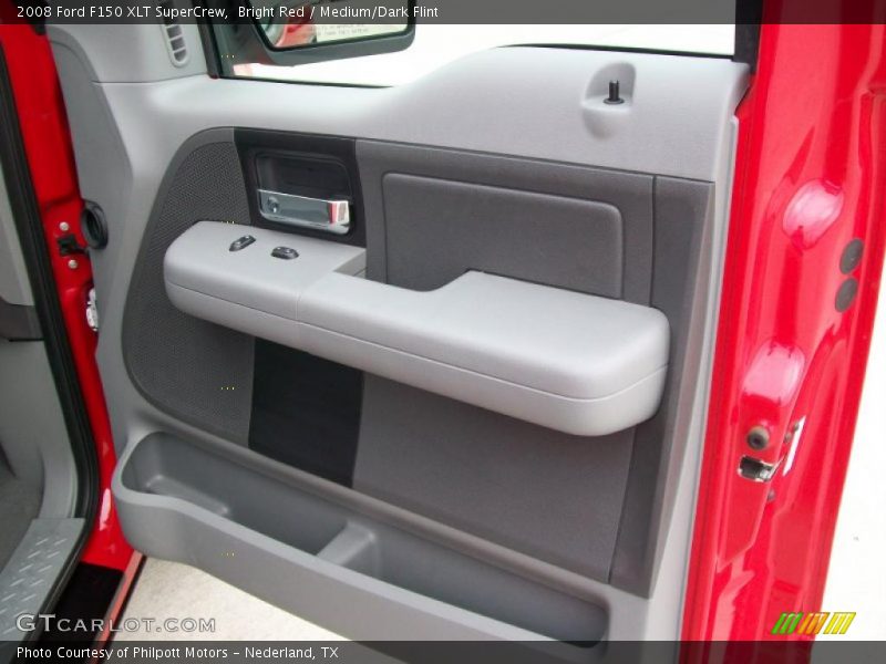 Bright Red / Medium/Dark Flint 2008 Ford F150 XLT SuperCrew