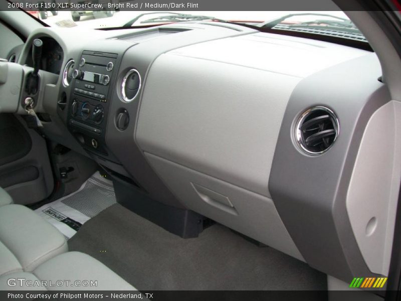 Bright Red / Medium/Dark Flint 2008 Ford F150 XLT SuperCrew