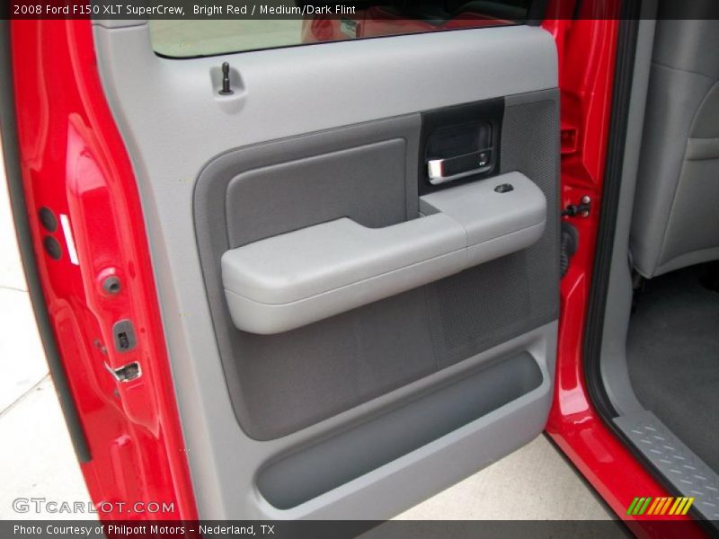 Bright Red / Medium/Dark Flint 2008 Ford F150 XLT SuperCrew