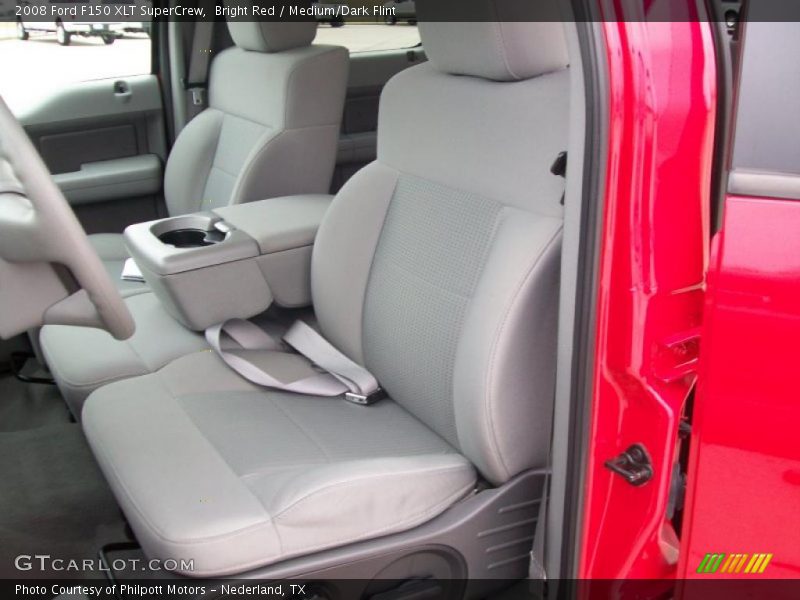 Bright Red / Medium/Dark Flint 2008 Ford F150 XLT SuperCrew