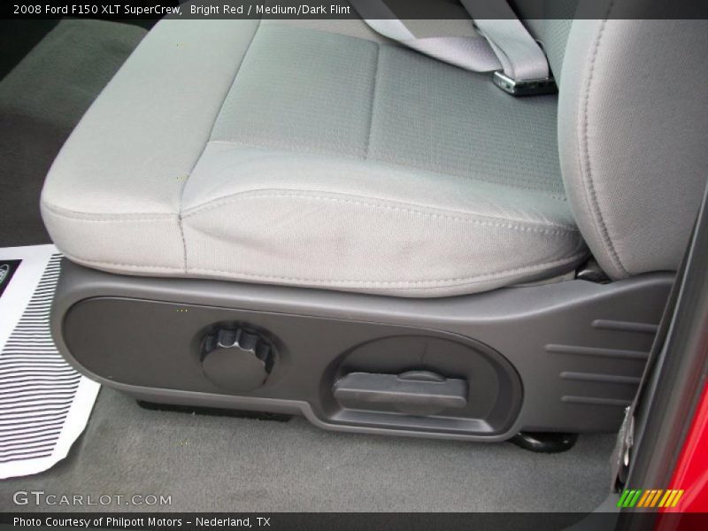 Bright Red / Medium/Dark Flint 2008 Ford F150 XLT SuperCrew