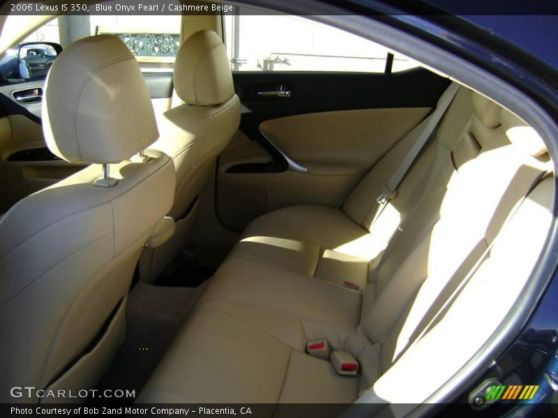 Blue Onyx Pearl / Cashmere Beige 2006 Lexus IS 350