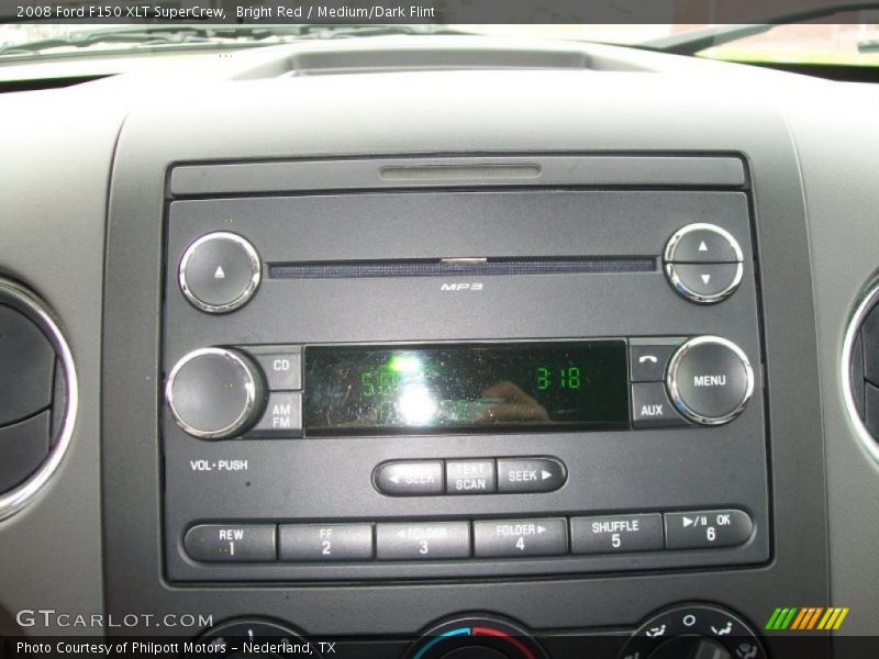 Bright Red / Medium/Dark Flint 2008 Ford F150 XLT SuperCrew