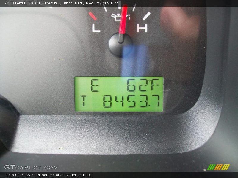 Bright Red / Medium/Dark Flint 2008 Ford F150 XLT SuperCrew