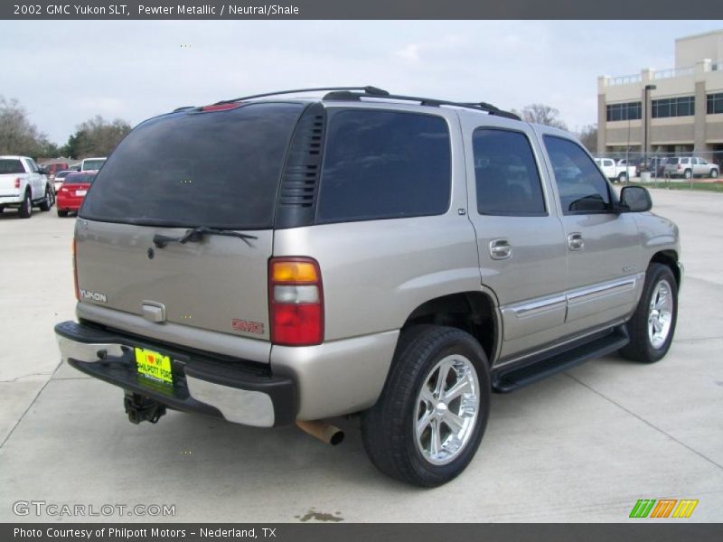 Pewter Metallic / Neutral/Shale 2002 GMC Yukon SLT