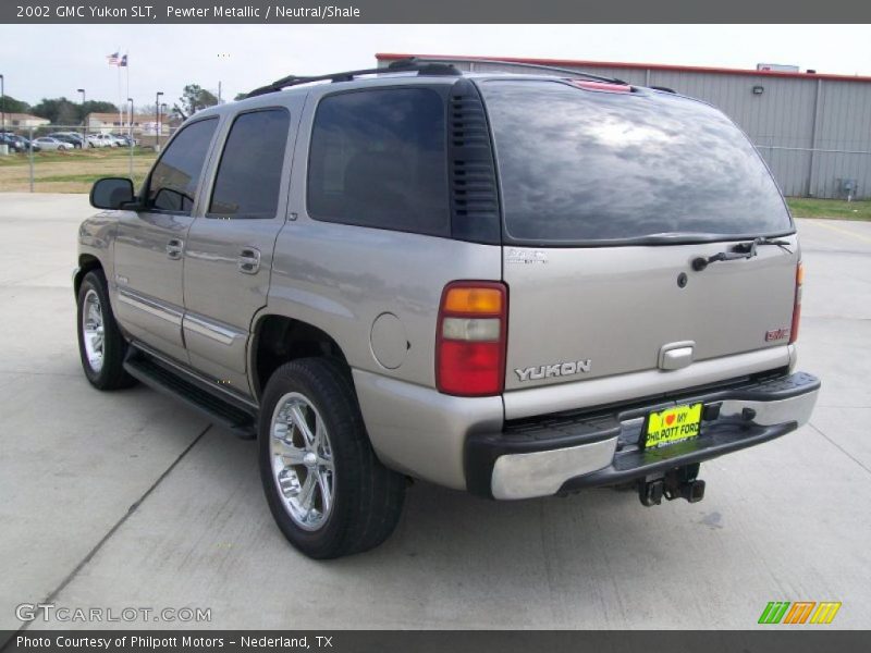 Pewter Metallic / Neutral/Shale 2002 GMC Yukon SLT