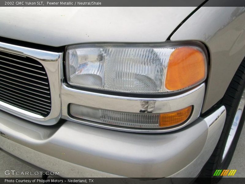 Pewter Metallic / Neutral/Shale 2002 GMC Yukon SLT