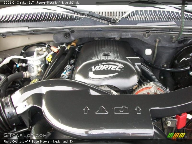 Pewter Metallic / Neutral/Shale 2002 GMC Yukon SLT