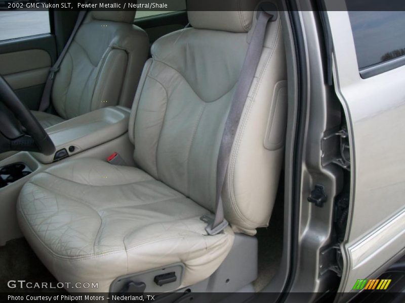 Pewter Metallic / Neutral/Shale 2002 GMC Yukon SLT