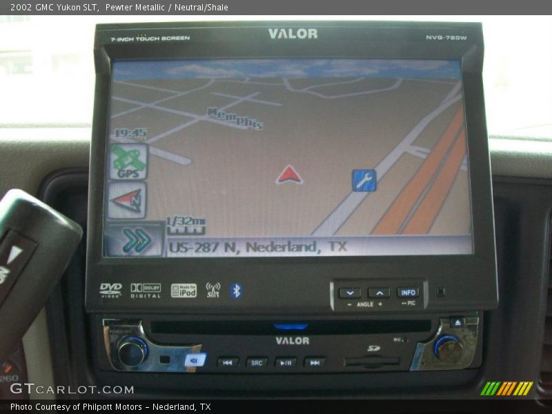 Pewter Metallic / Neutral/Shale 2002 GMC Yukon SLT
