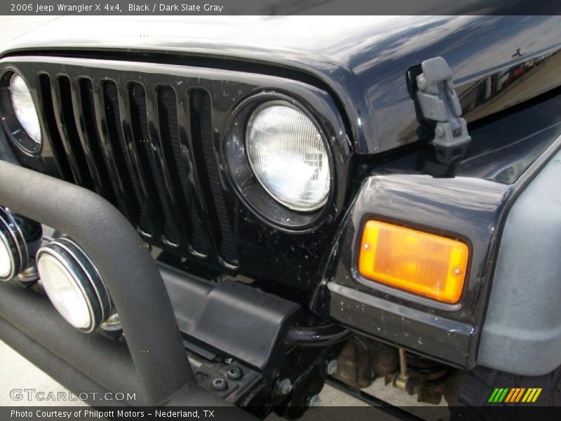 Black / Dark Slate Gray 2006 Jeep Wrangler X 4x4