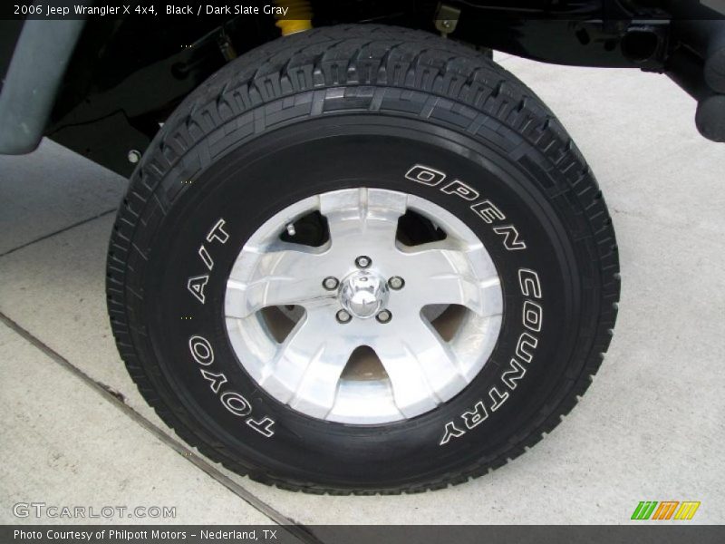 Black / Dark Slate Gray 2006 Jeep Wrangler X 4x4