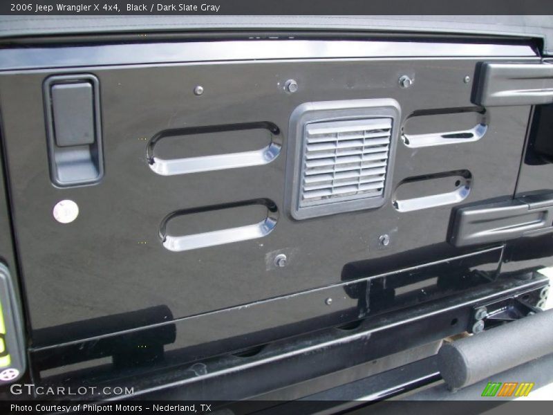 Black / Dark Slate Gray 2006 Jeep Wrangler X 4x4