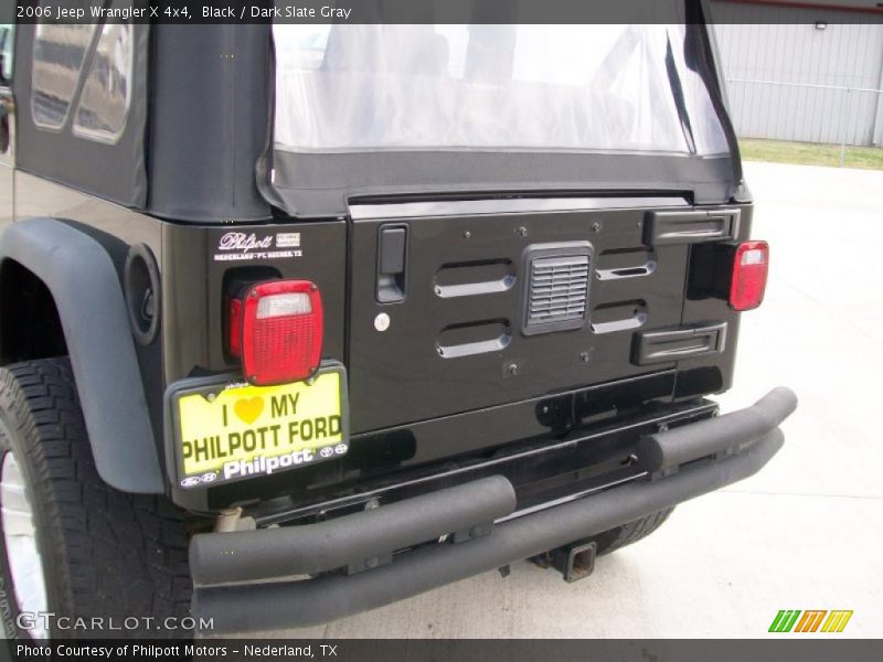 Black / Dark Slate Gray 2006 Jeep Wrangler X 4x4