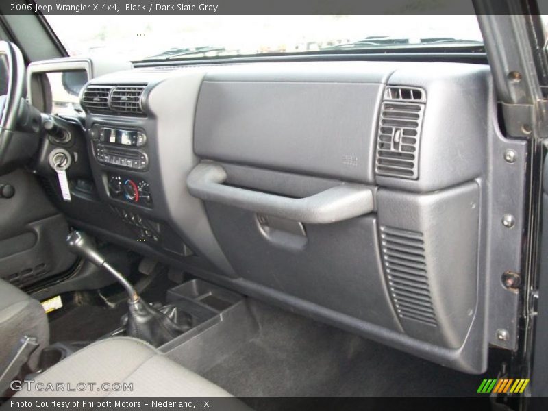Black / Dark Slate Gray 2006 Jeep Wrangler X 4x4
