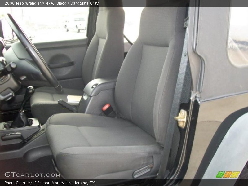 Black / Dark Slate Gray 2006 Jeep Wrangler X 4x4