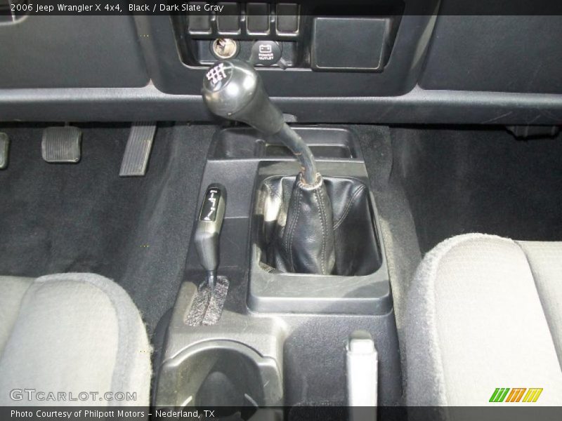Black / Dark Slate Gray 2006 Jeep Wrangler X 4x4