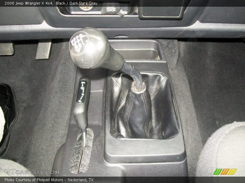 Black / Dark Slate Gray 2006 Jeep Wrangler X 4x4