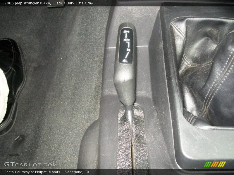 Black / Dark Slate Gray 2006 Jeep Wrangler X 4x4