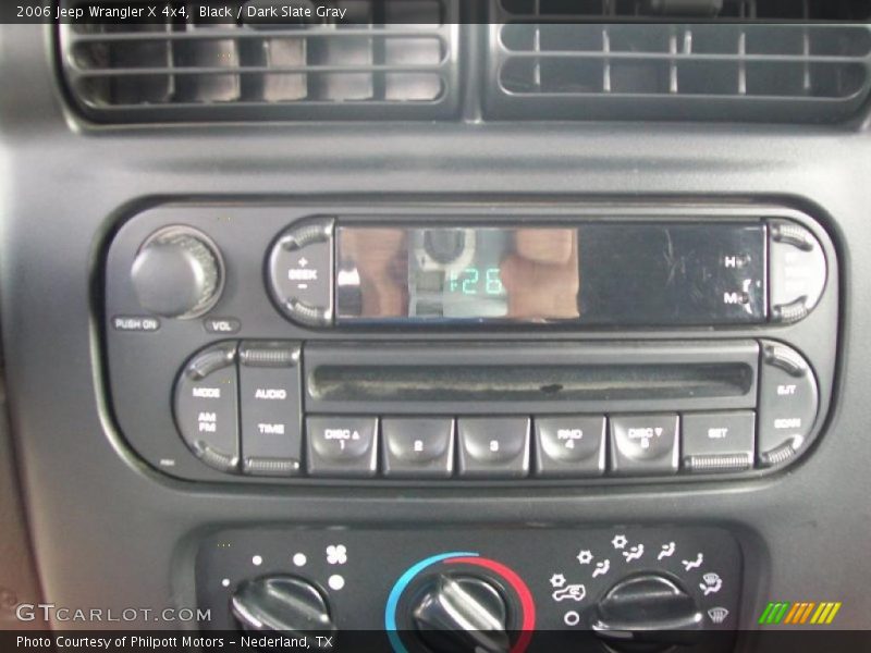 Black / Dark Slate Gray 2006 Jeep Wrangler X 4x4
