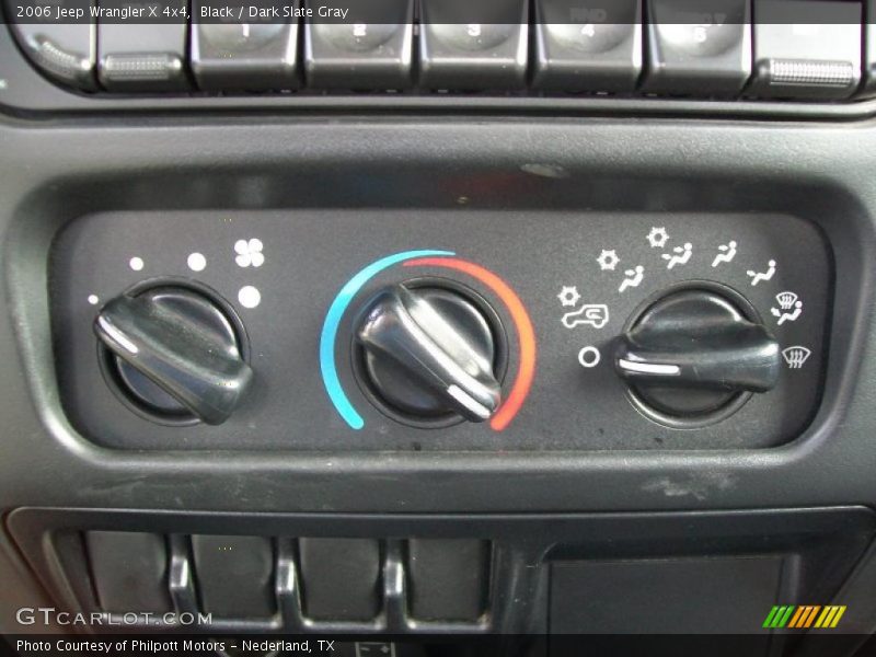 Black / Dark Slate Gray 2006 Jeep Wrangler X 4x4