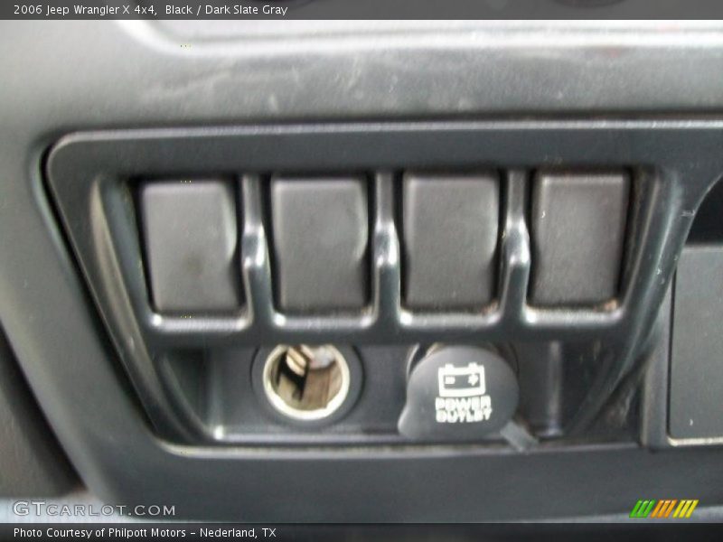 Black / Dark Slate Gray 2006 Jeep Wrangler X 4x4