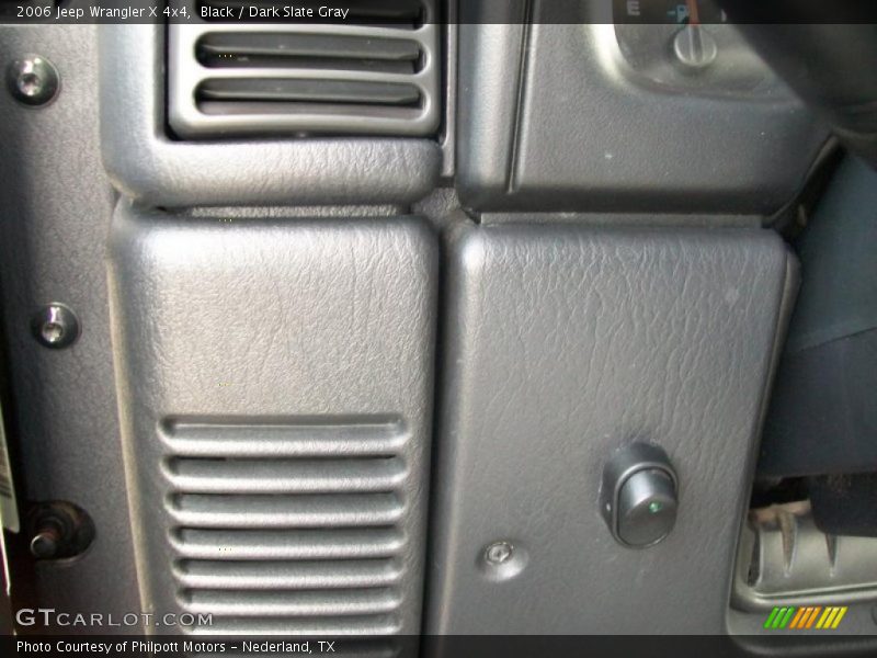 Black / Dark Slate Gray 2006 Jeep Wrangler X 4x4