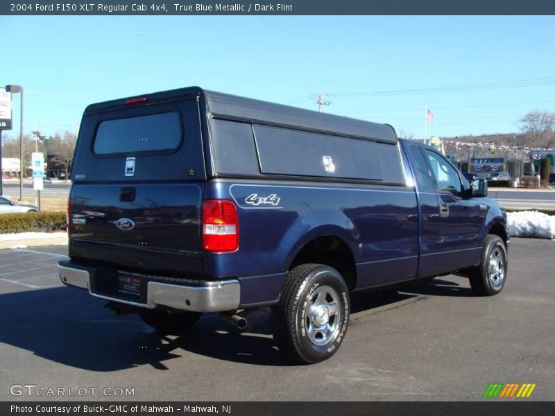 True Blue Metallic / Dark Flint 2004 Ford F150 XLT Regular Cab 4x4