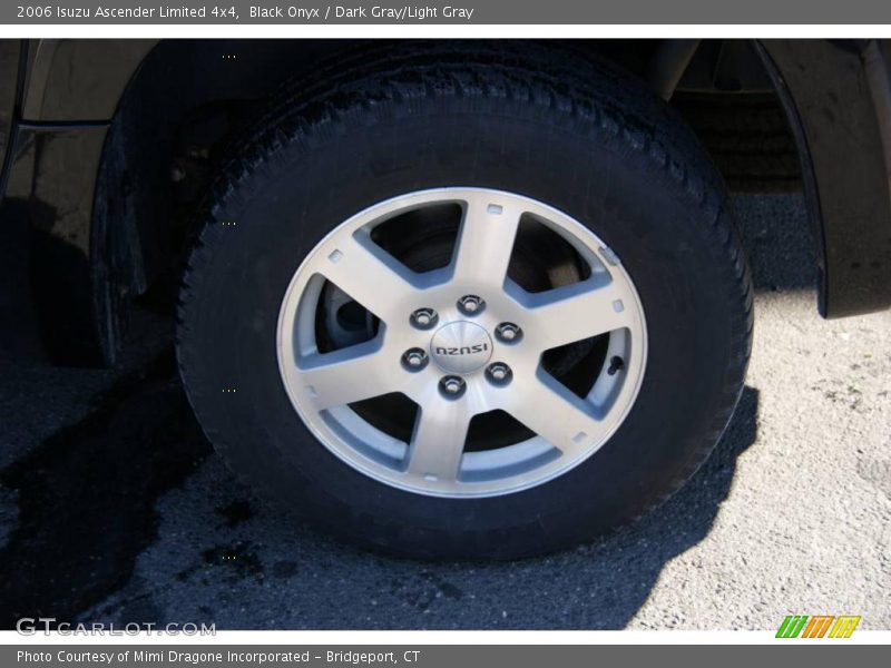 Black Onyx / Dark Gray/Light Gray 2006 Isuzu Ascender Limited 4x4