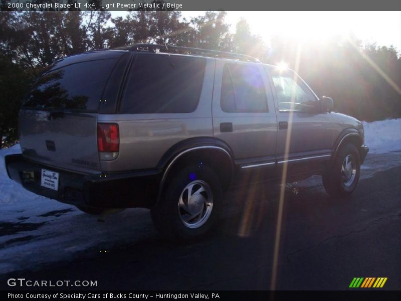 Light Pewter Metallic / Beige 2000 Chevrolet Blazer LT 4x4