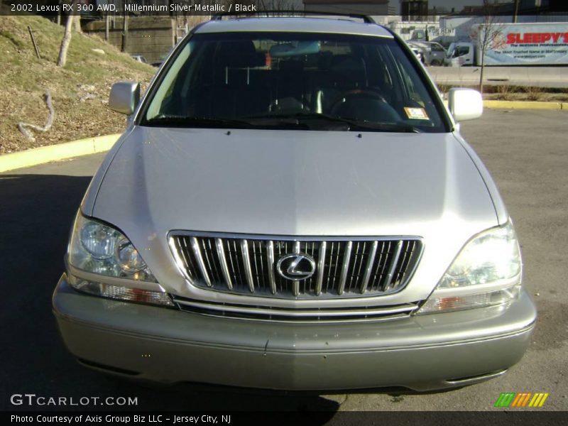 Millennium Silver Metallic / Black 2002 Lexus RX 300 AWD