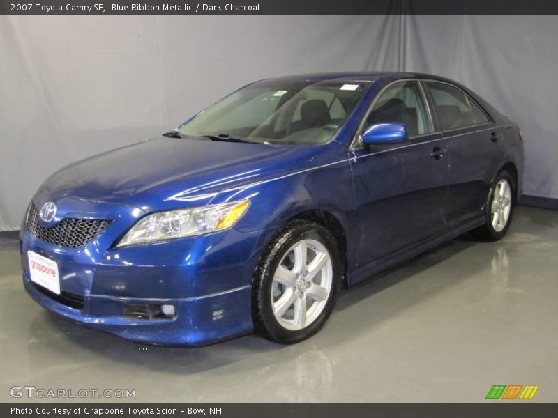 Blue Ribbon Metallic / Dark Charcoal 2007 Toyota Camry SE